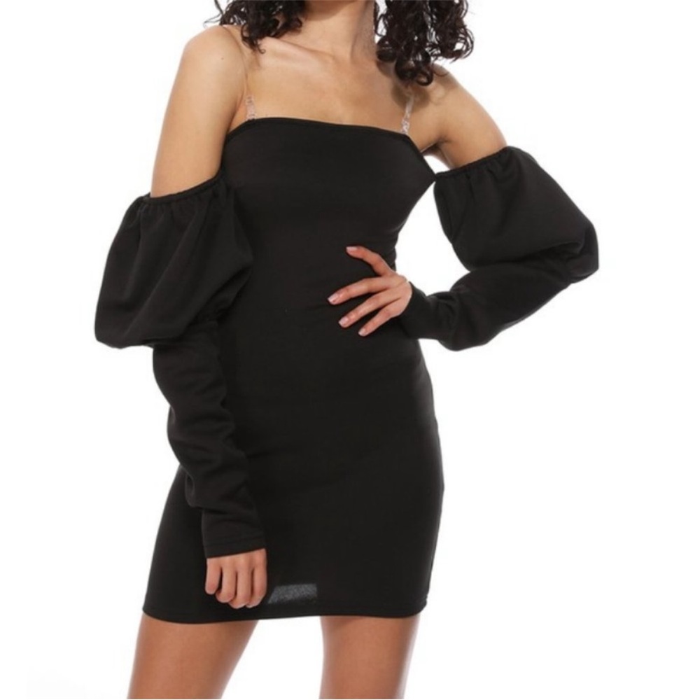 London Puff Sleeve Dress